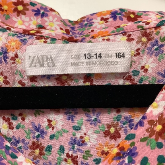 Zara youth flower print dress - Picture 3 of 4